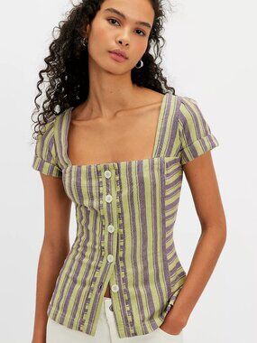 We The Free Calabaza Striped Shirt